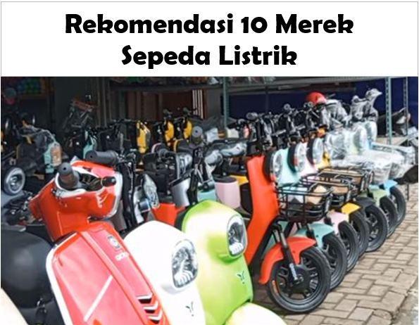 Merek Sepeda Listrik